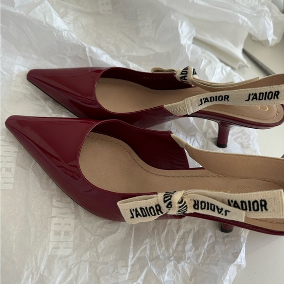 Christian Dior J'Adior Slingback Pumps Patent 65 - Picture 2 of 3